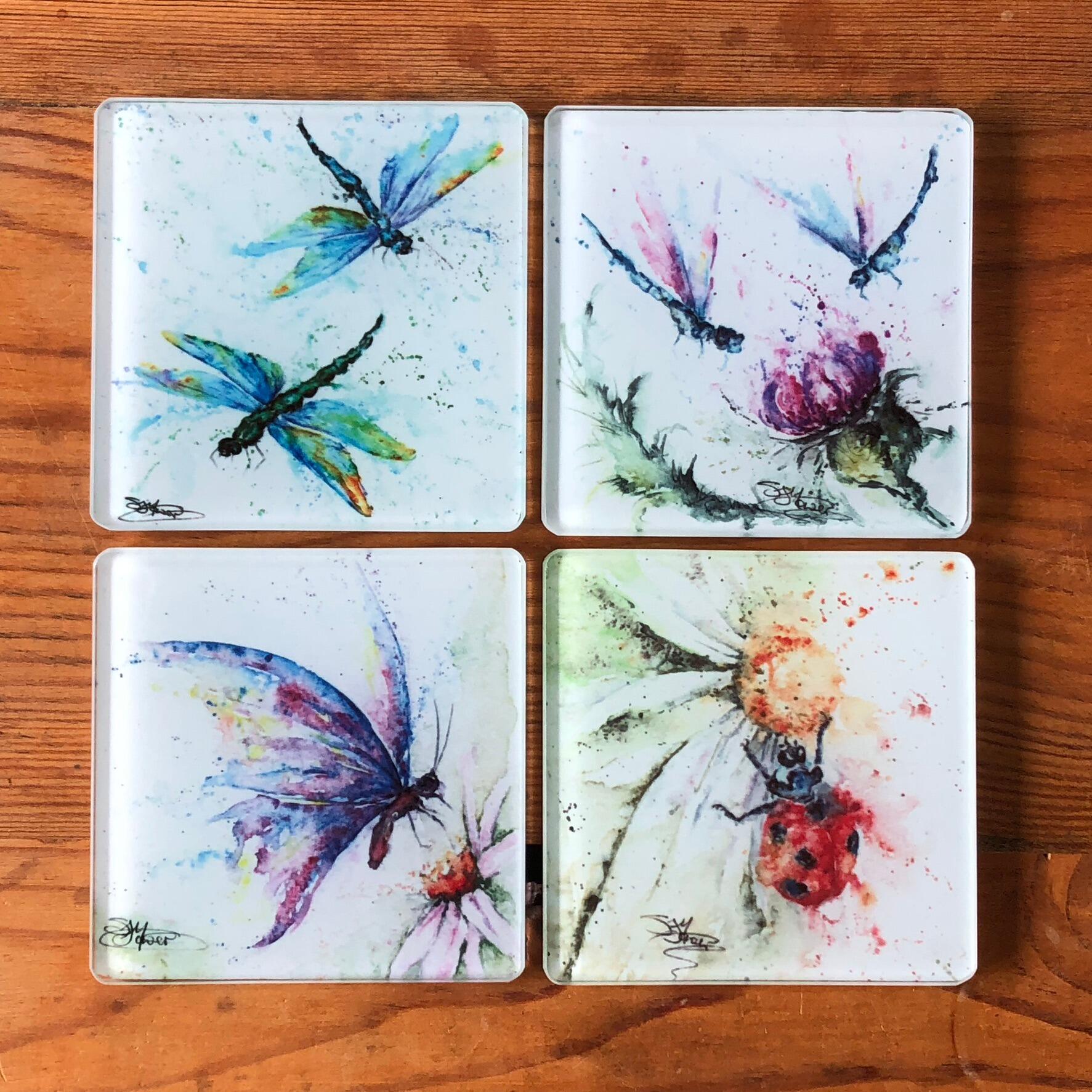 insect coasters