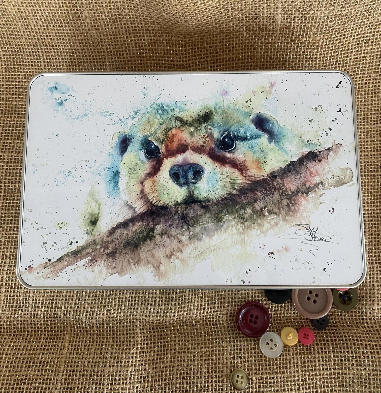 otter storage tin
