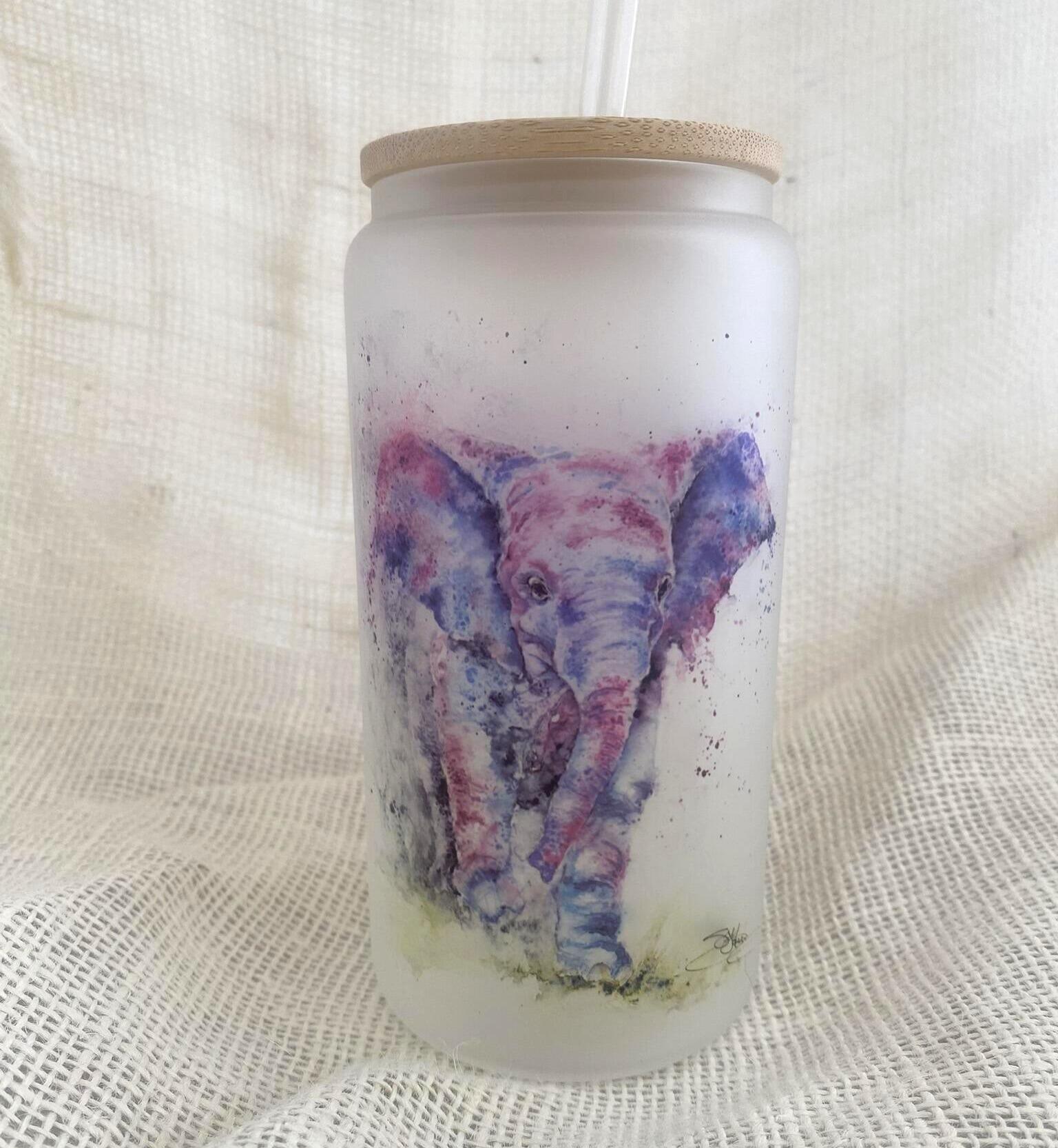 baby elephant glass