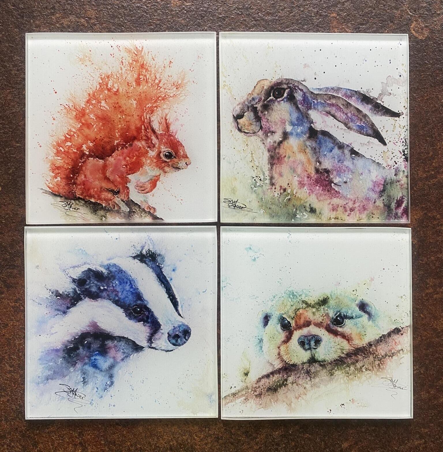Animals coaster set 2