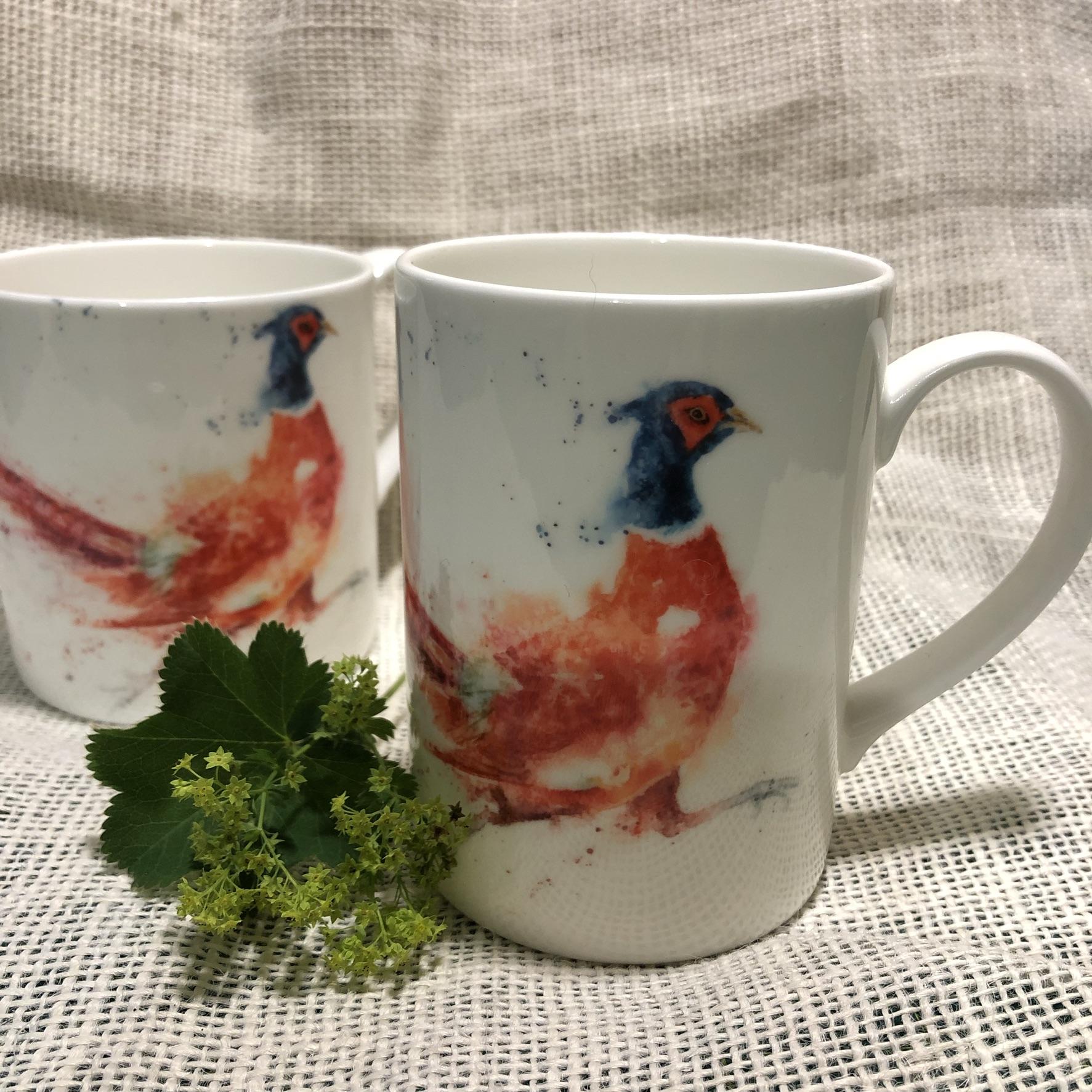 pheasant mugs