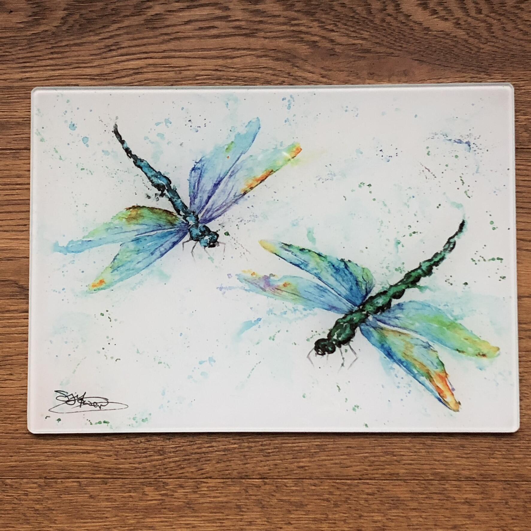 dragonflies tile