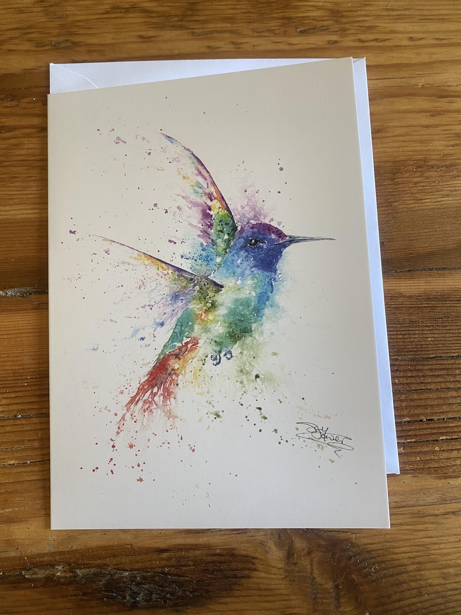 hummingbird card