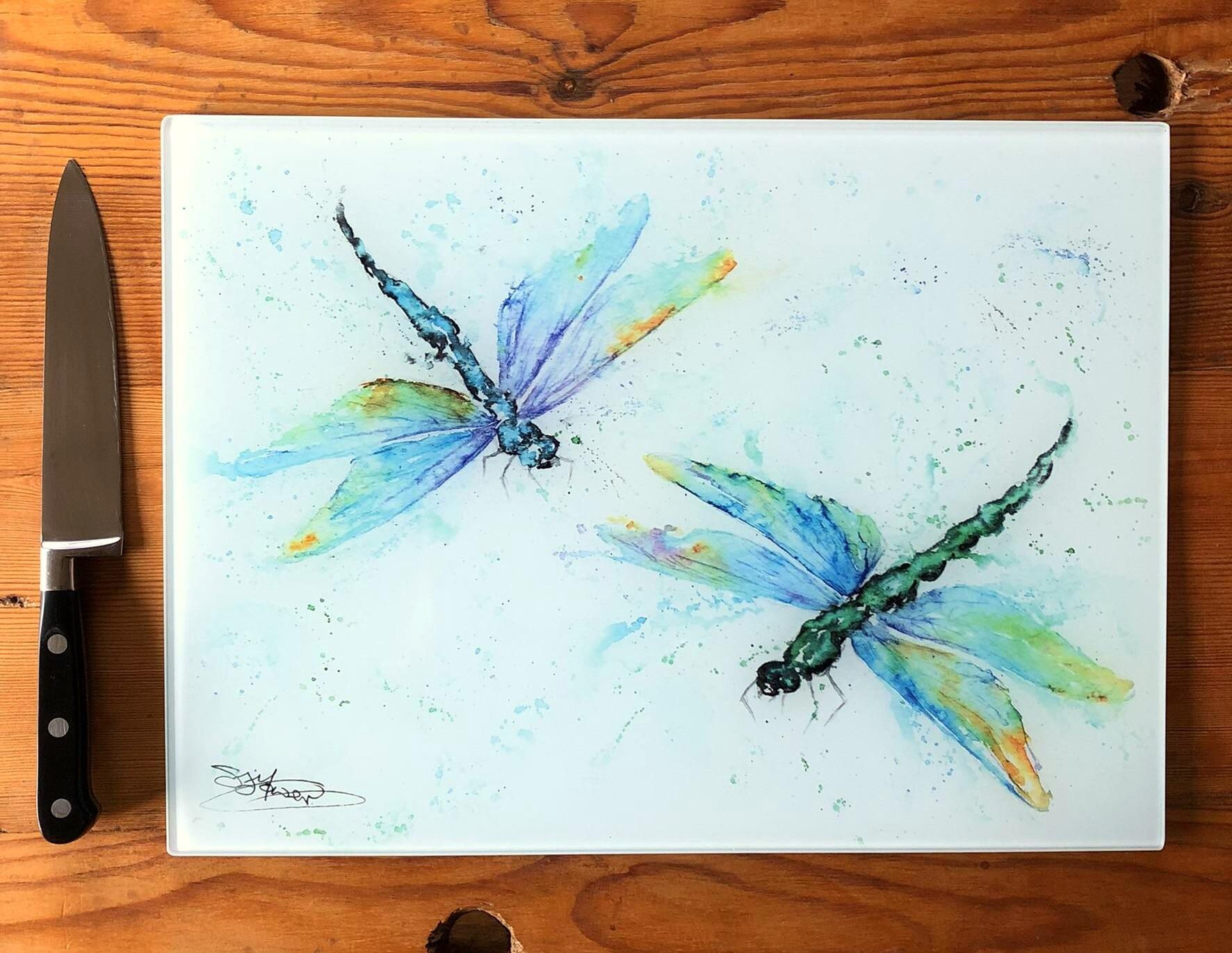 dragonfly glass worktop saver