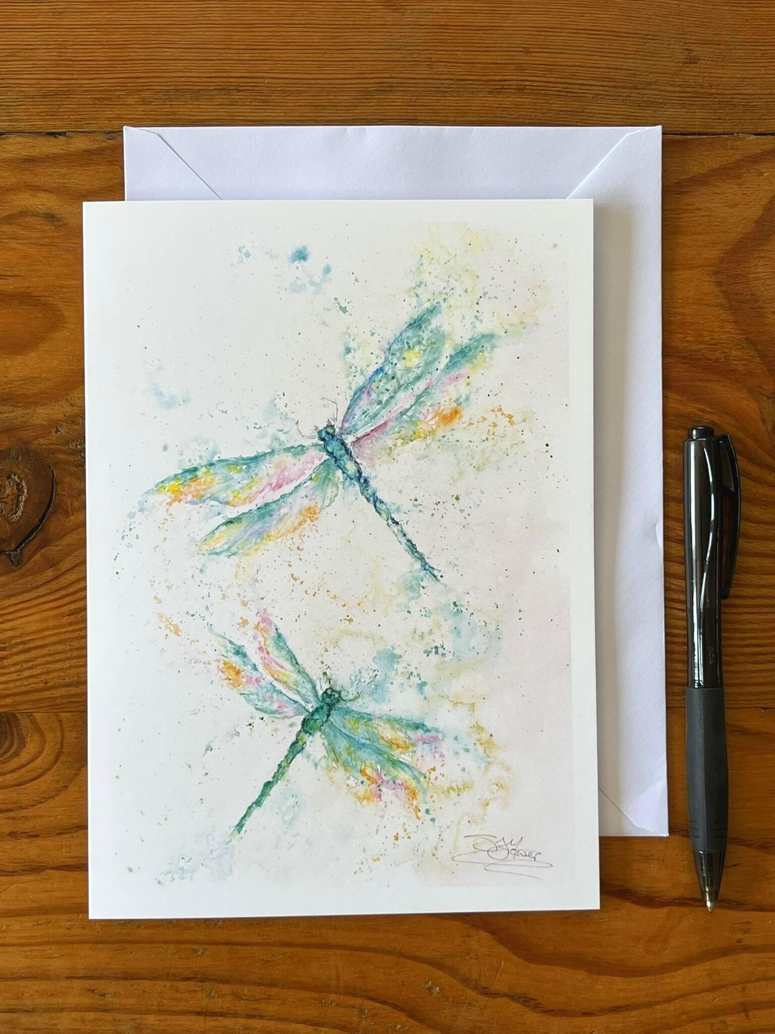 dragonfly card
