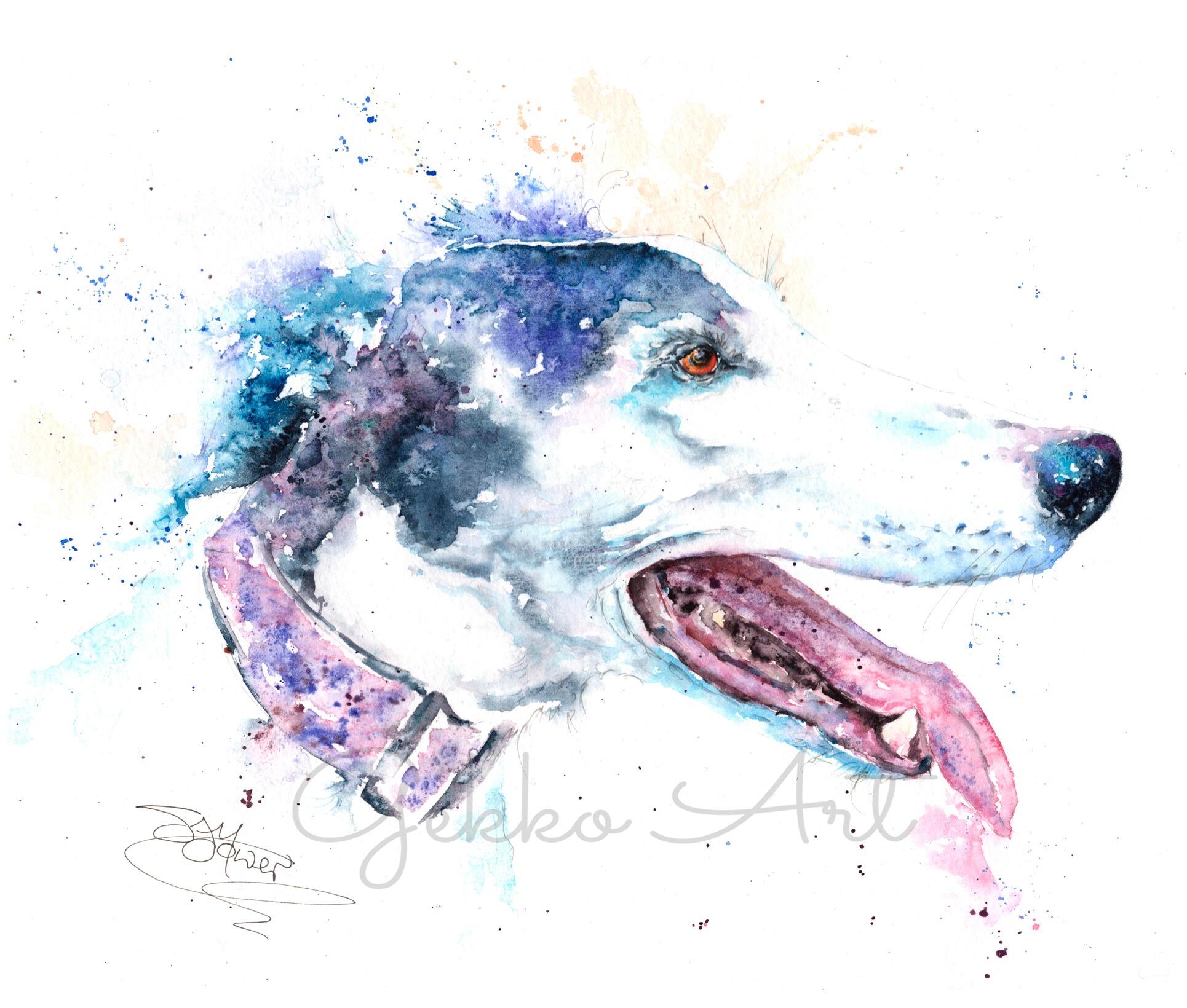 Greyhound artwork discount