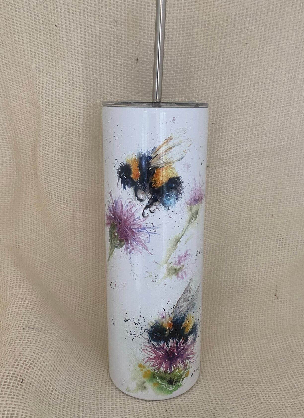 bees and thistles tumbler