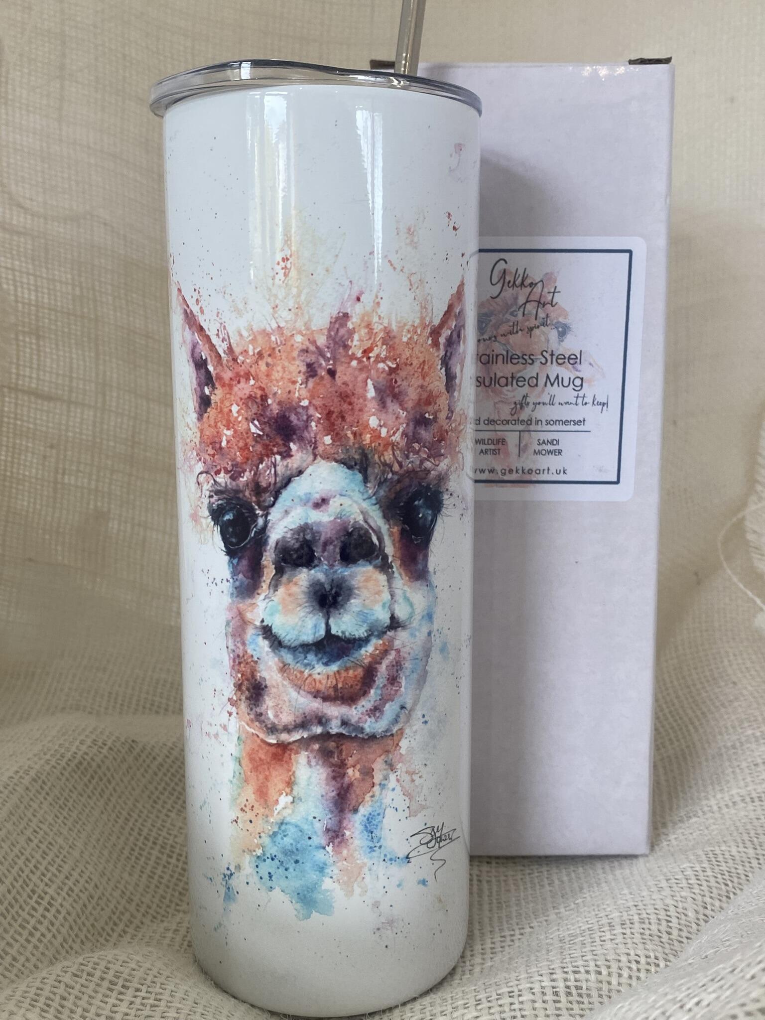 alpaca travel mug