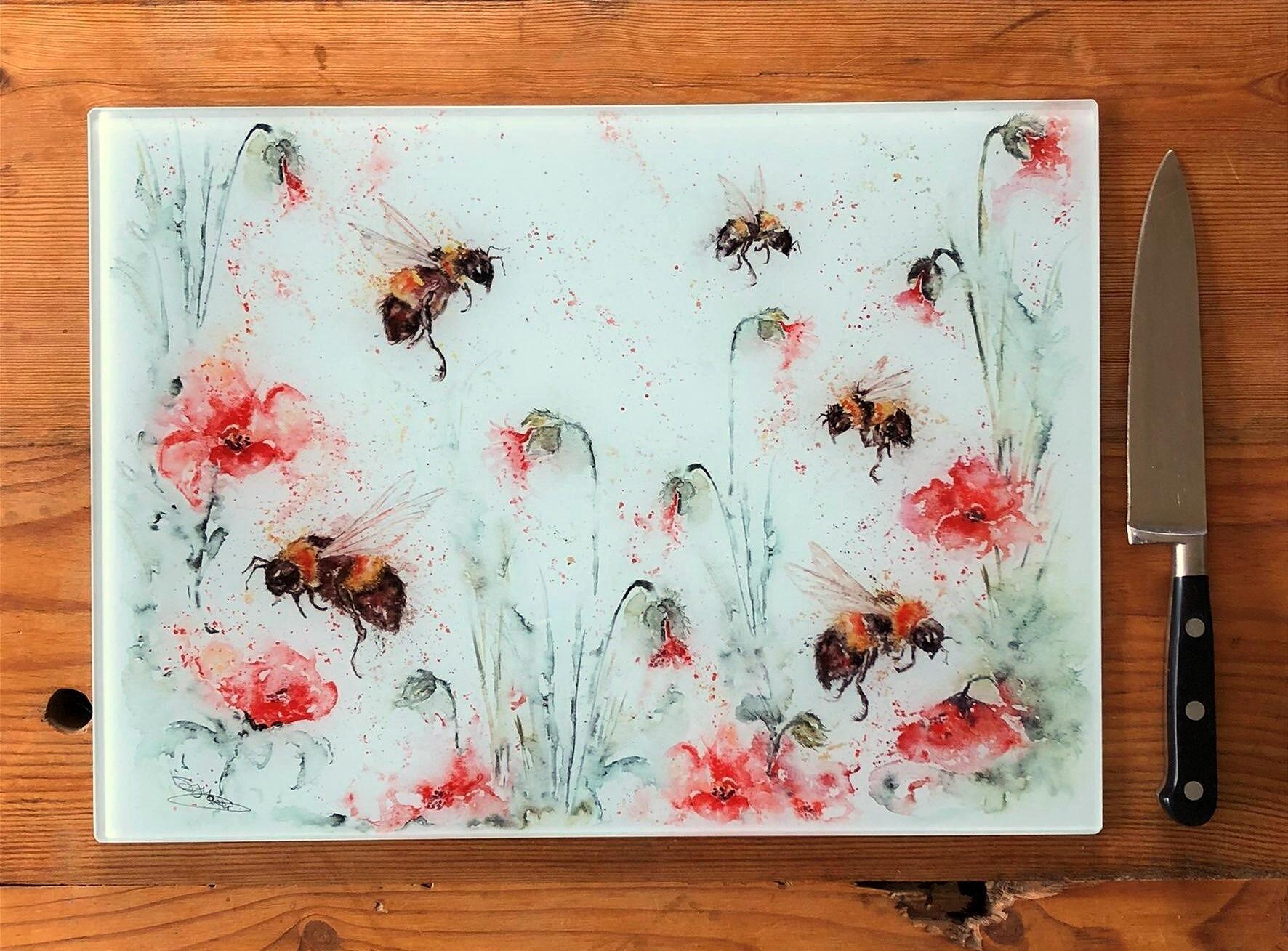 poppy bees worktop saver