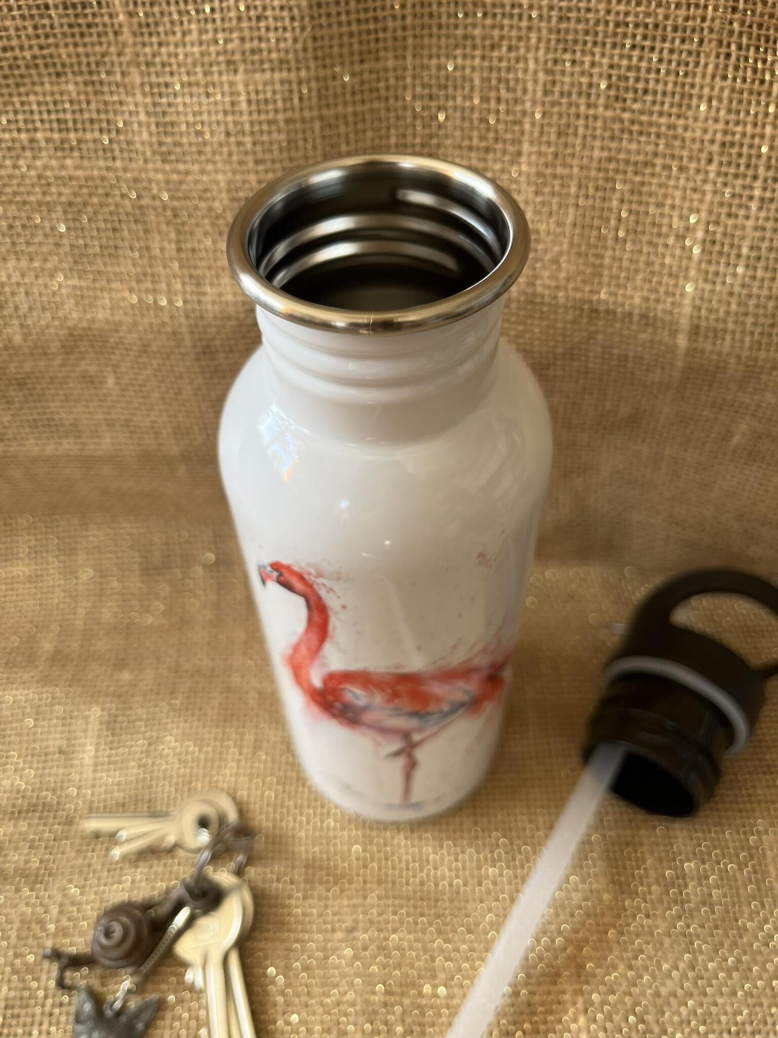 steel water bottle