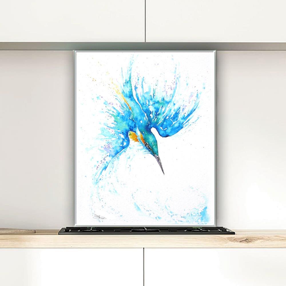 kingfisher splashback