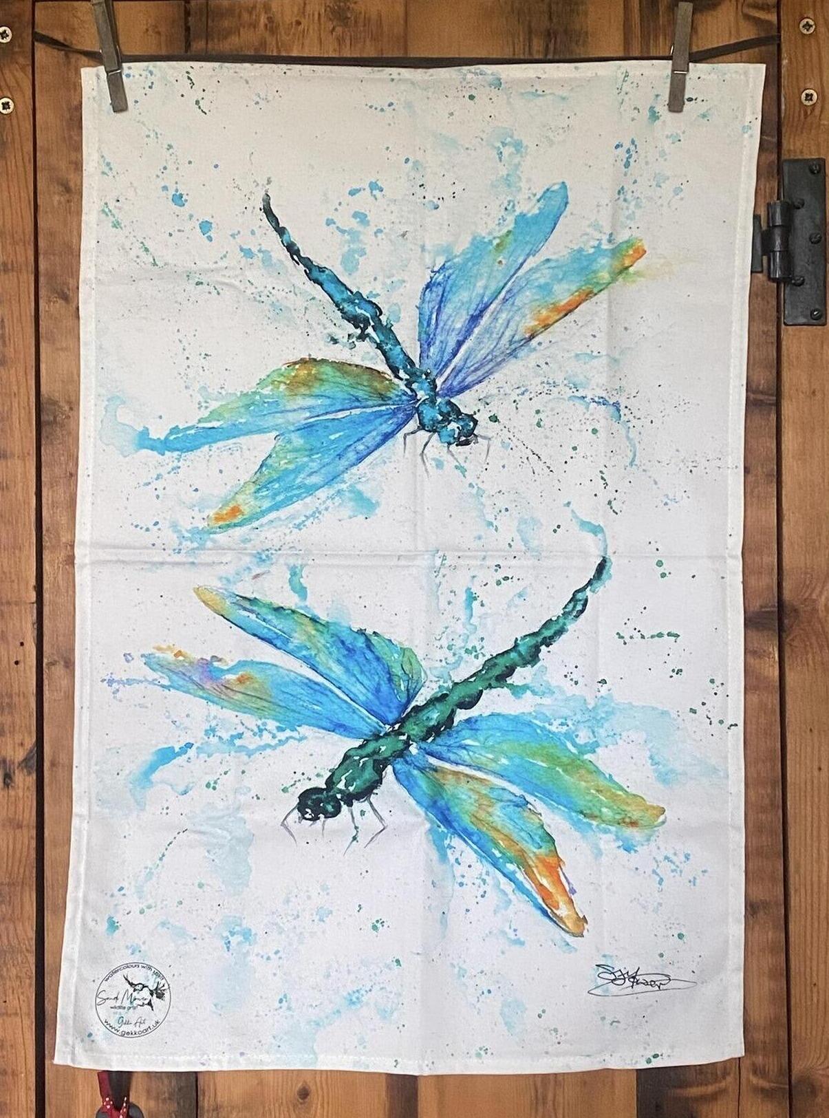 dragonflies te towel