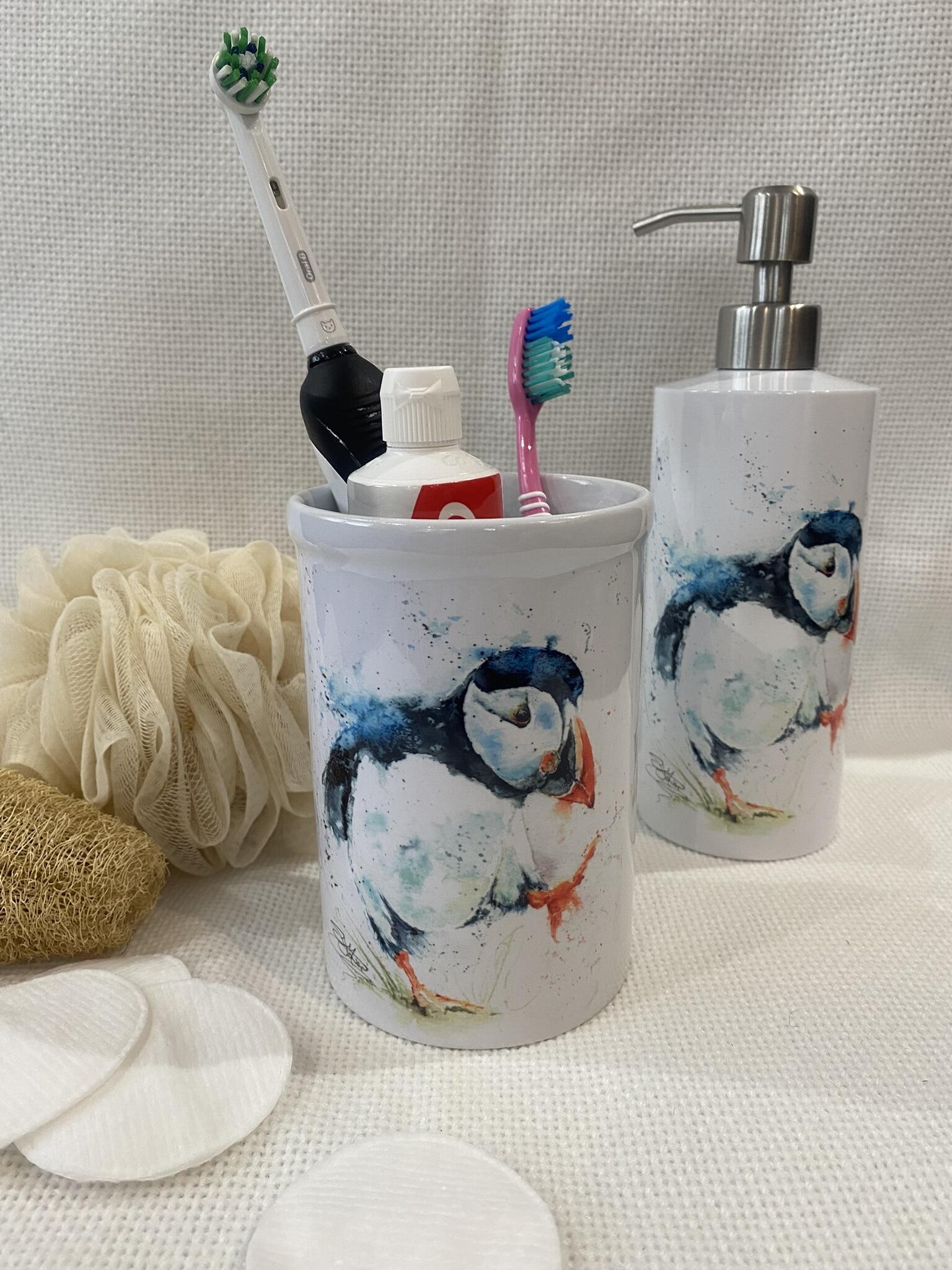 wildlife art bathroom accessories