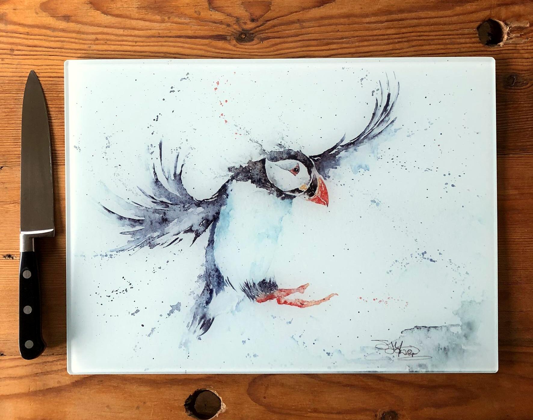puffin chopping board