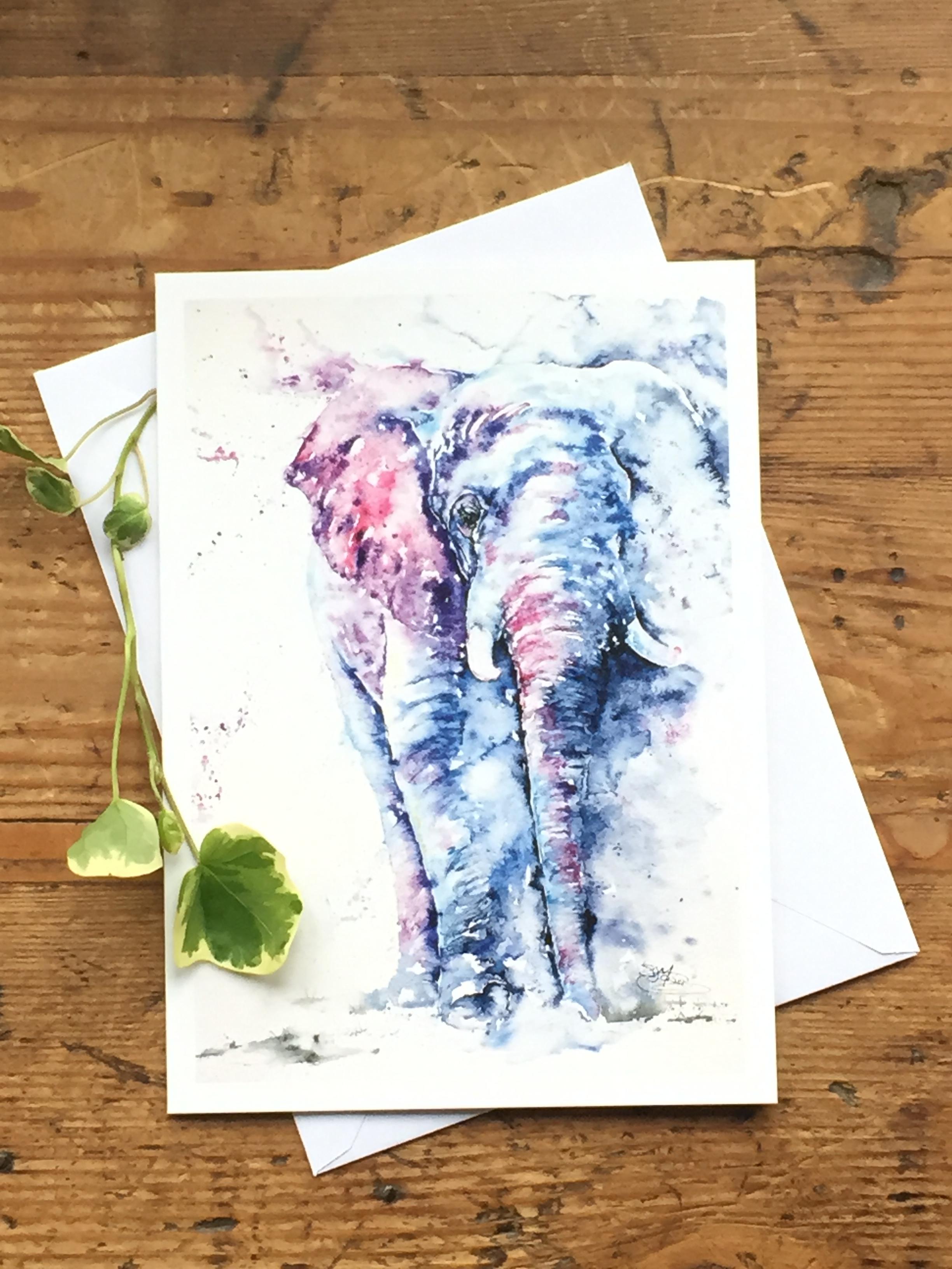 elephant card