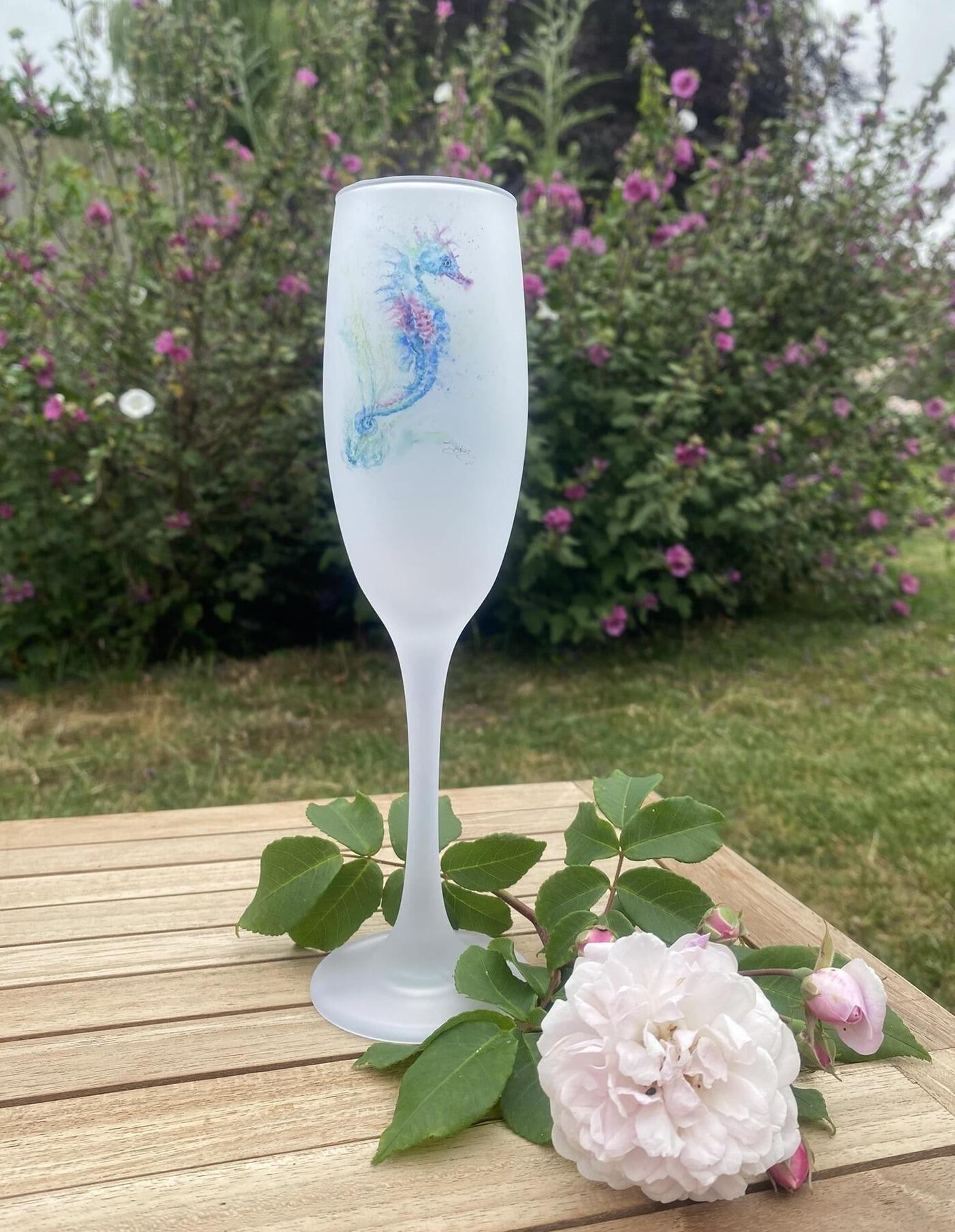 seahorse glass