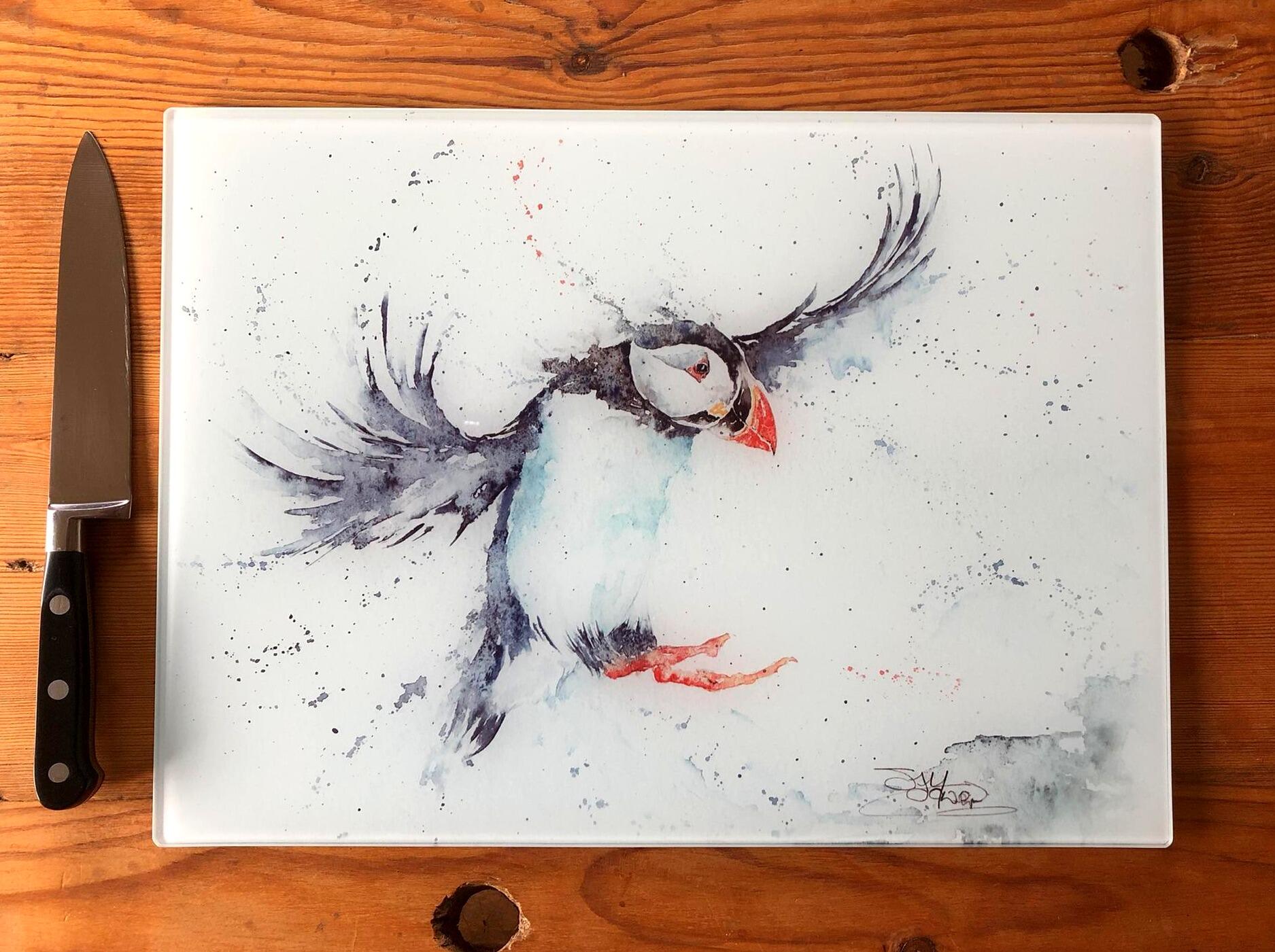 puffin glass worktop saver