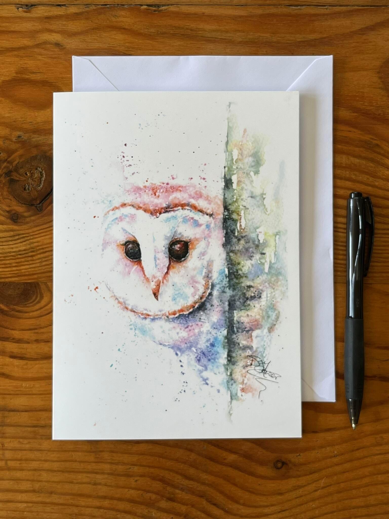 dusk owl card