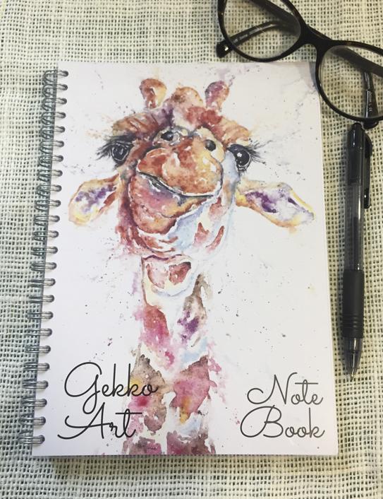 giraffe notebook