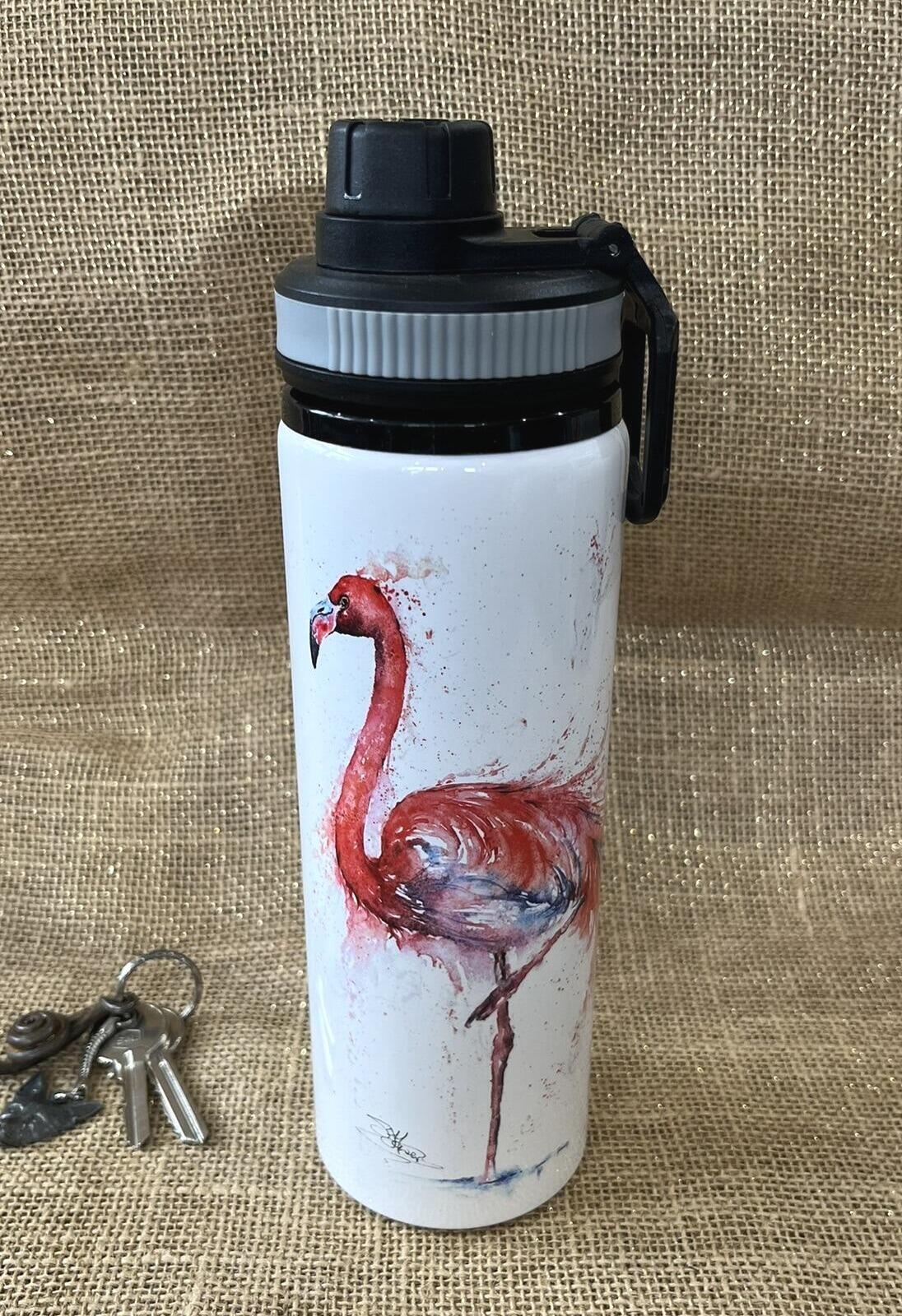 flamingo water bottle