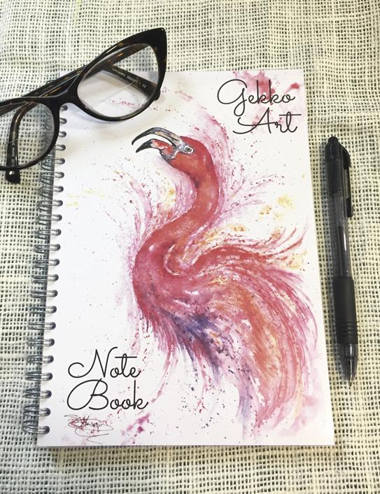 flamingo notebook