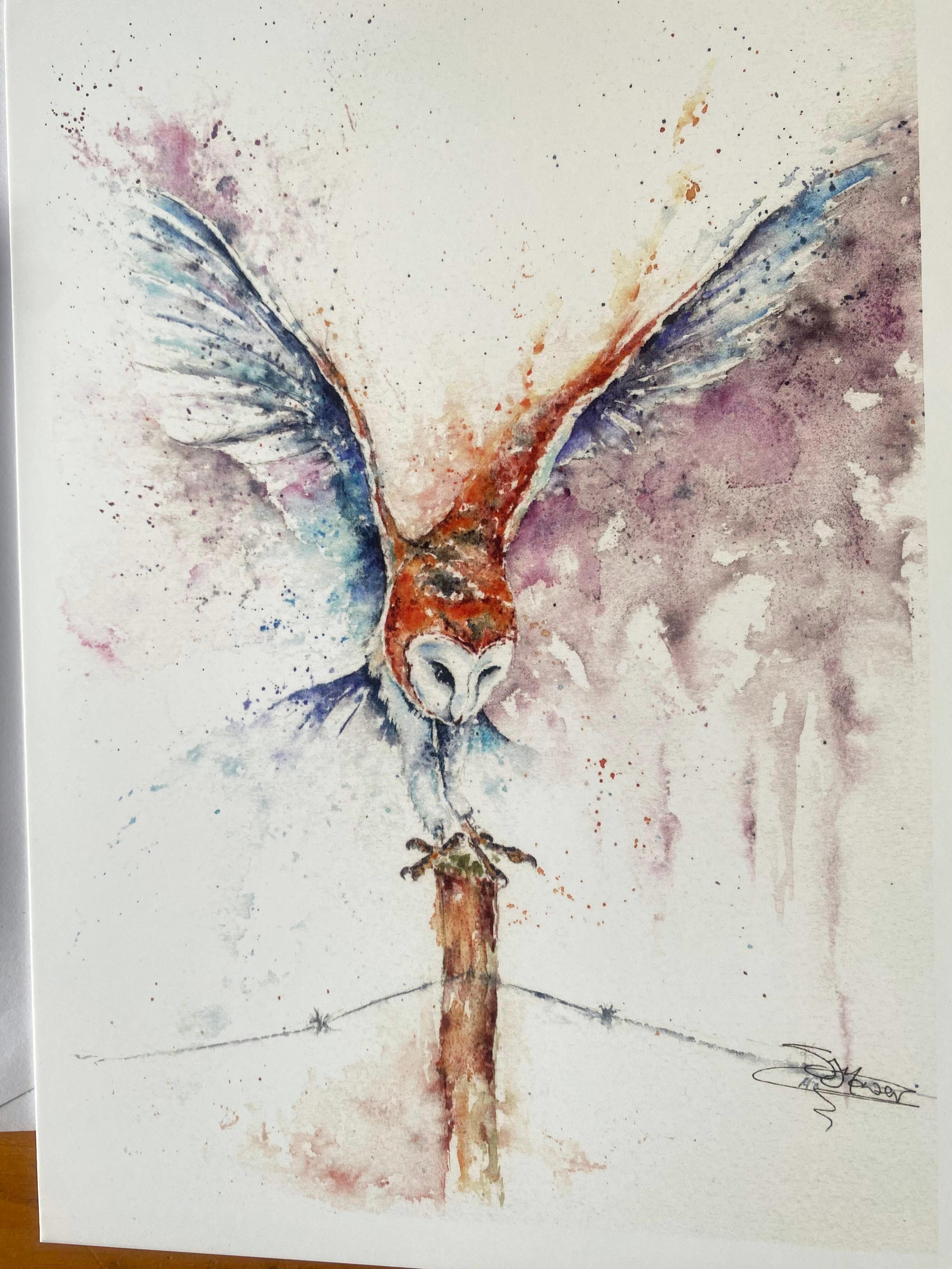 hunting owl