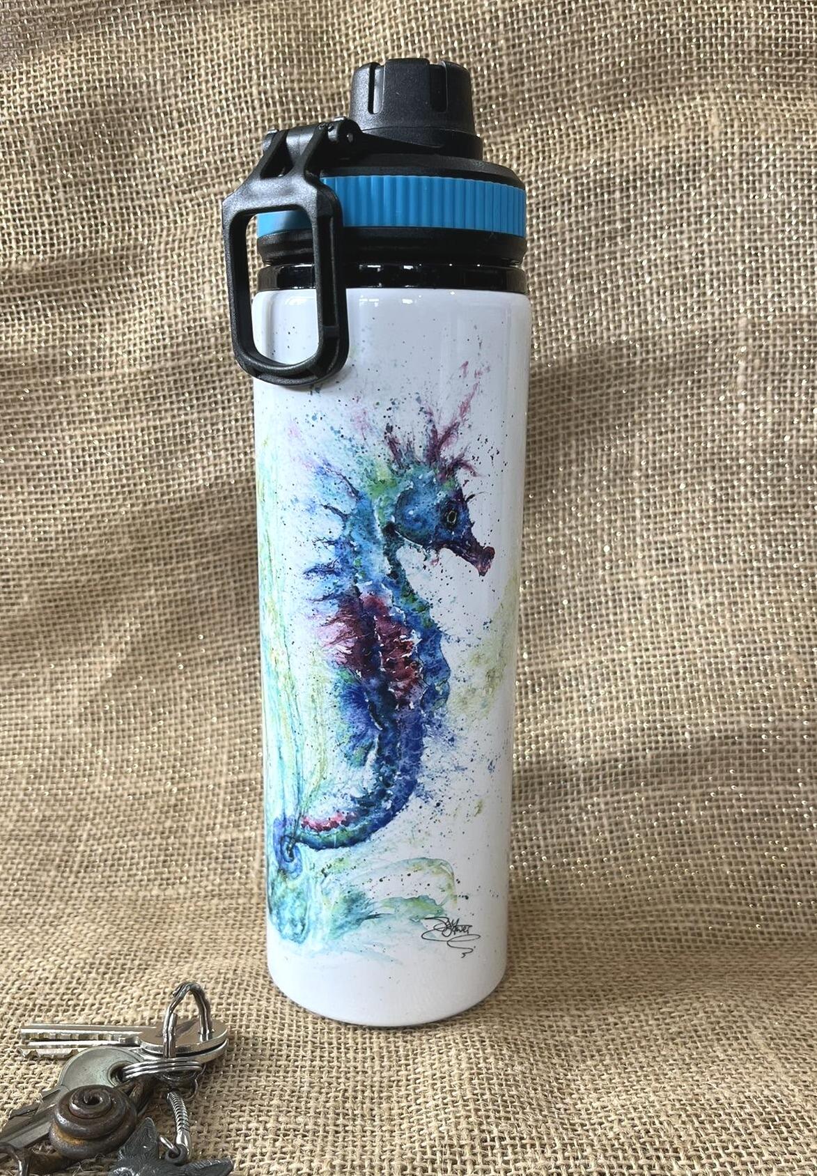 seahorse water bottle