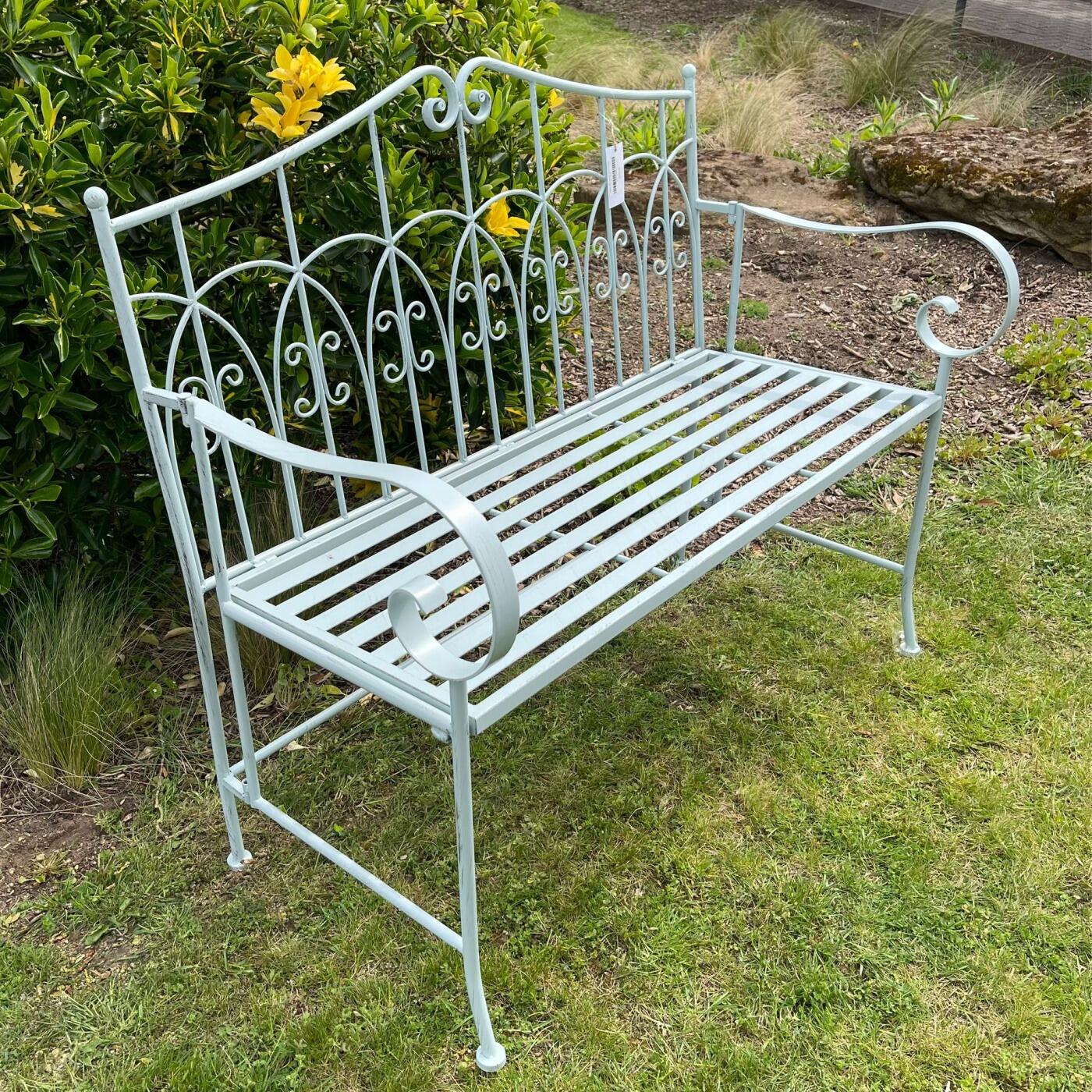 Powder Blue Arundel Garden Bench