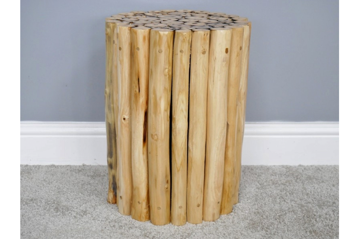 Teak Wood Stool/Side Table