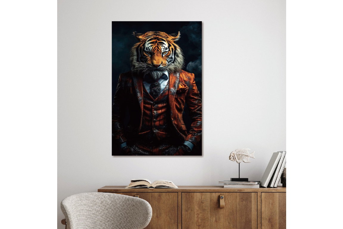 Tiger In Suit