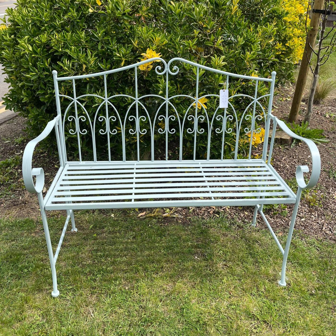 Powder Blue Arundel Garden Bench