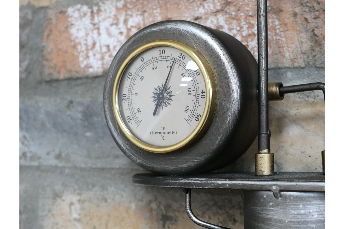 Industrial Wall Clock 55cm | Christmas Gifts | Soame Interiors