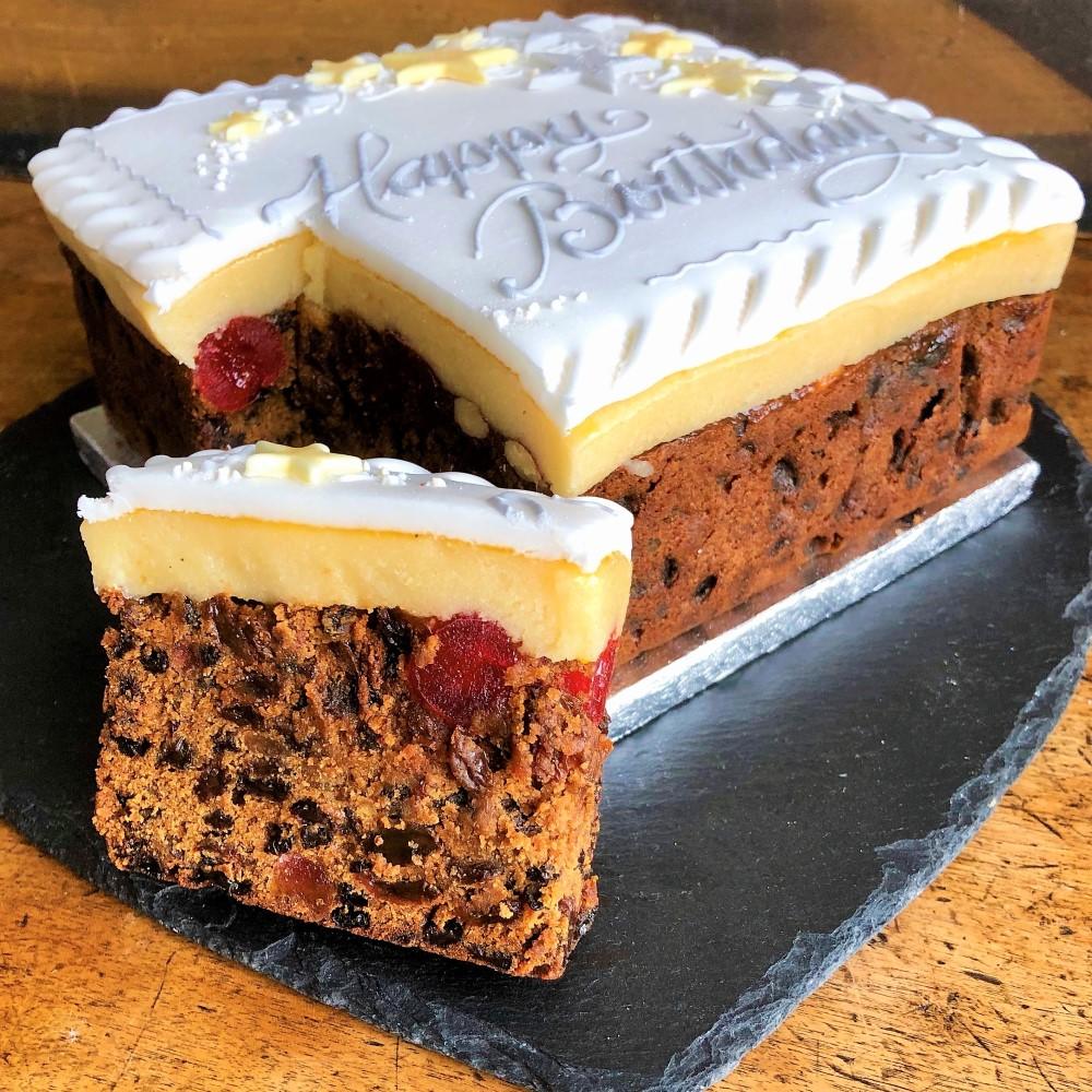 PRE-ORDER - Large Christmas Iced Luxury Fruit Cake - Available From 19th  December! *** - Wellbread Bakers | Swaffham, Norfolk | Catering | Wholesale  | Retail