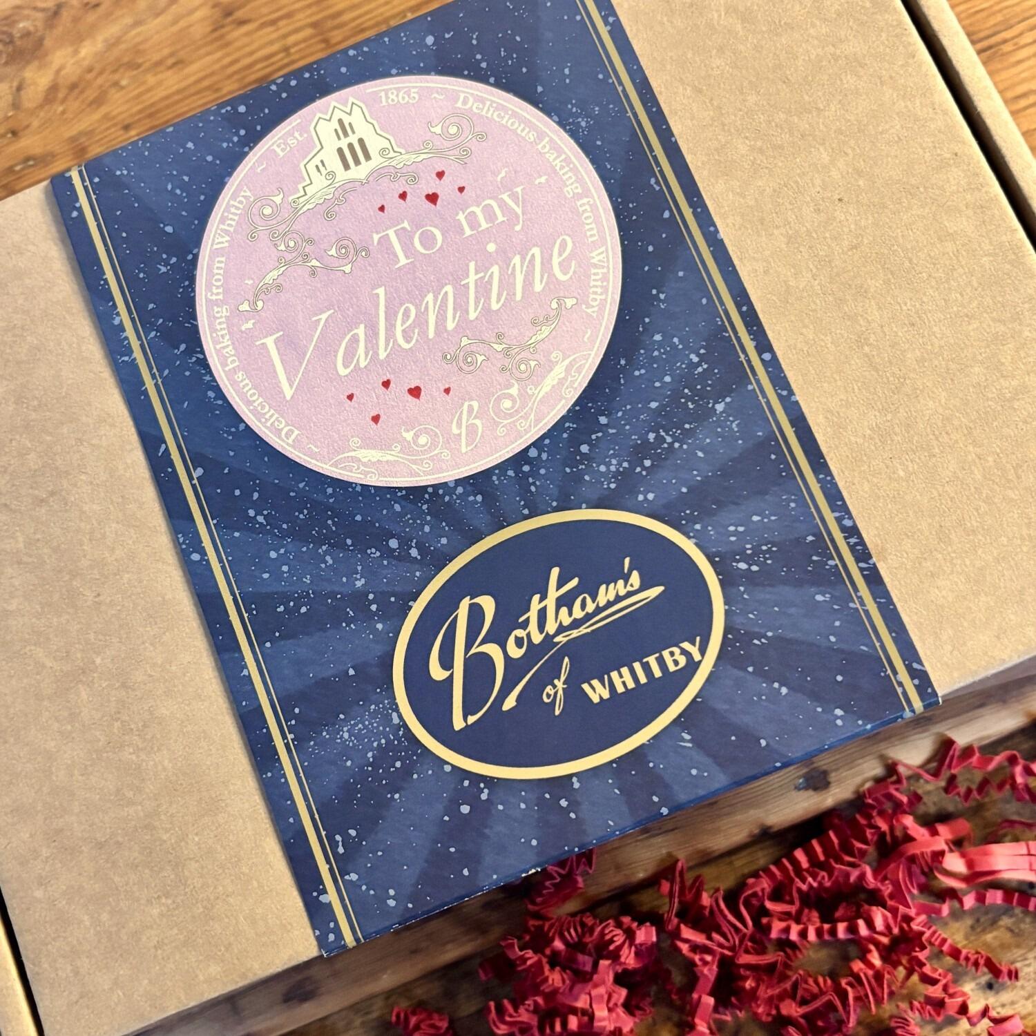 Hugs & Biscuits Gift Box with Love Heart Biscuit | Botham's of Whitby ...