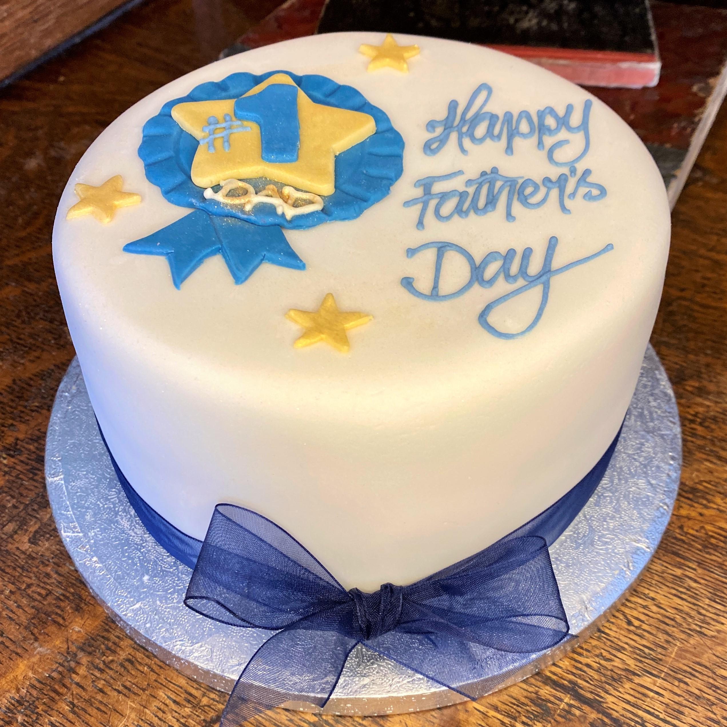 A Simple Father's Day Cake to Make Pop Proud | Wilton