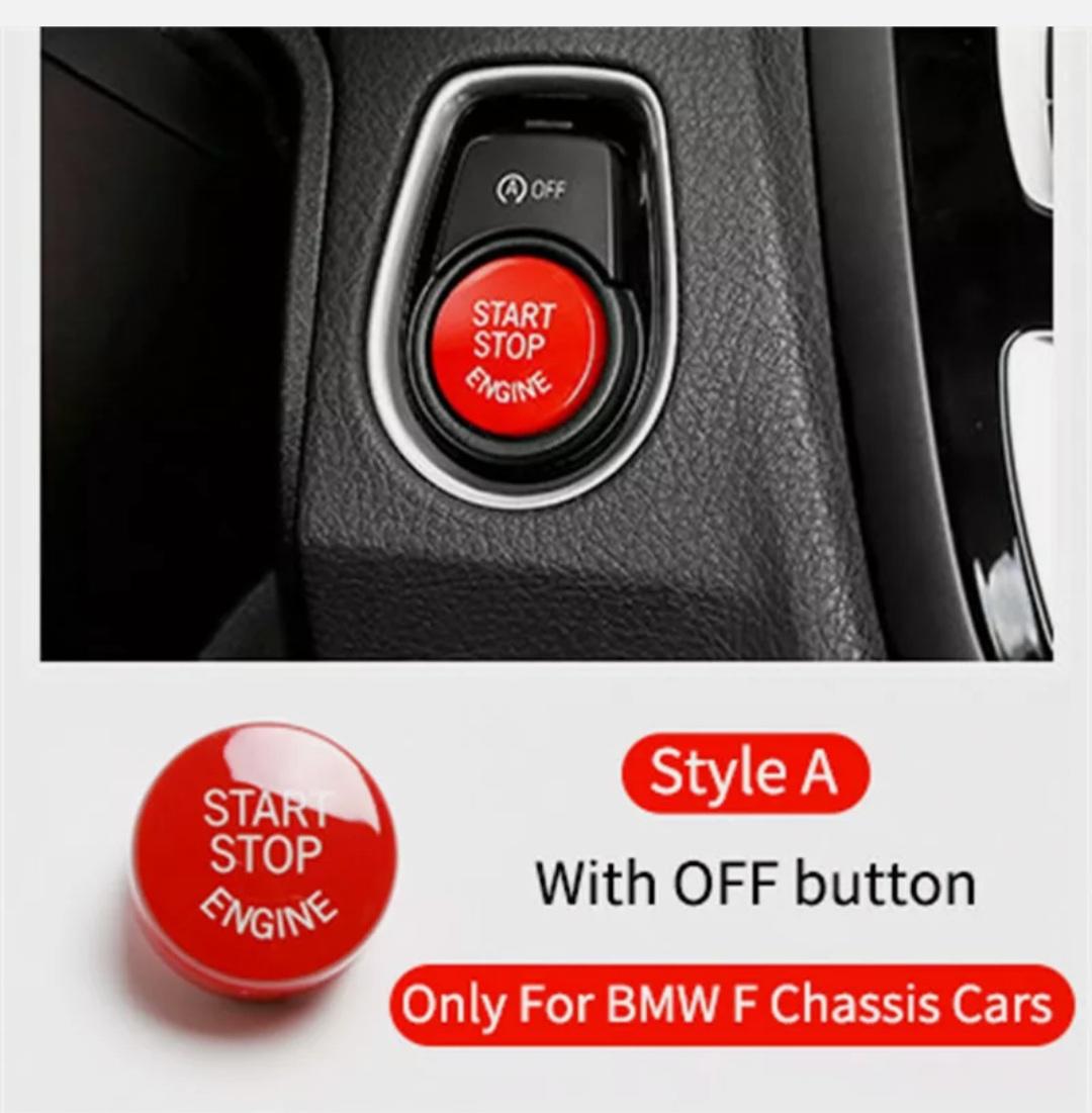 BMW F Series Red Stop/Start Button.