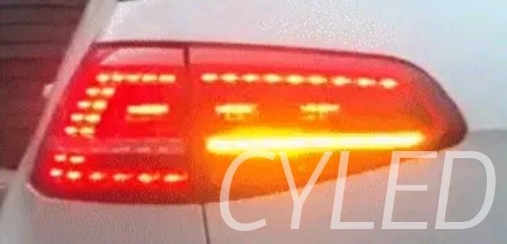 VW Golf Mk7 Semi Dynamic indicator harnesses.