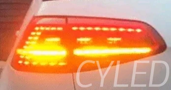 VW Golf Mk7 Semi Dynamic indicator harnesses.