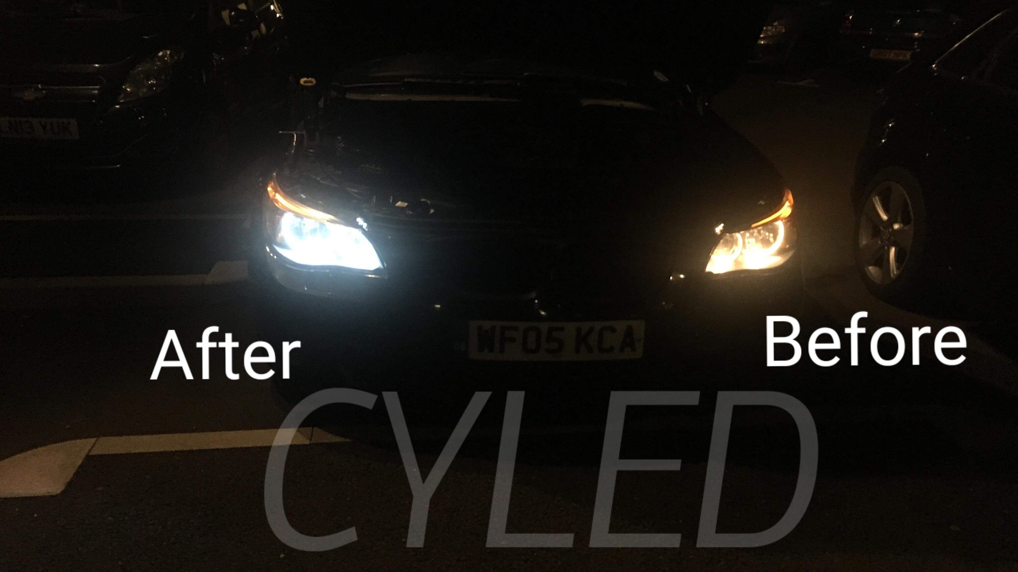 Bmw e60 led headlights deals