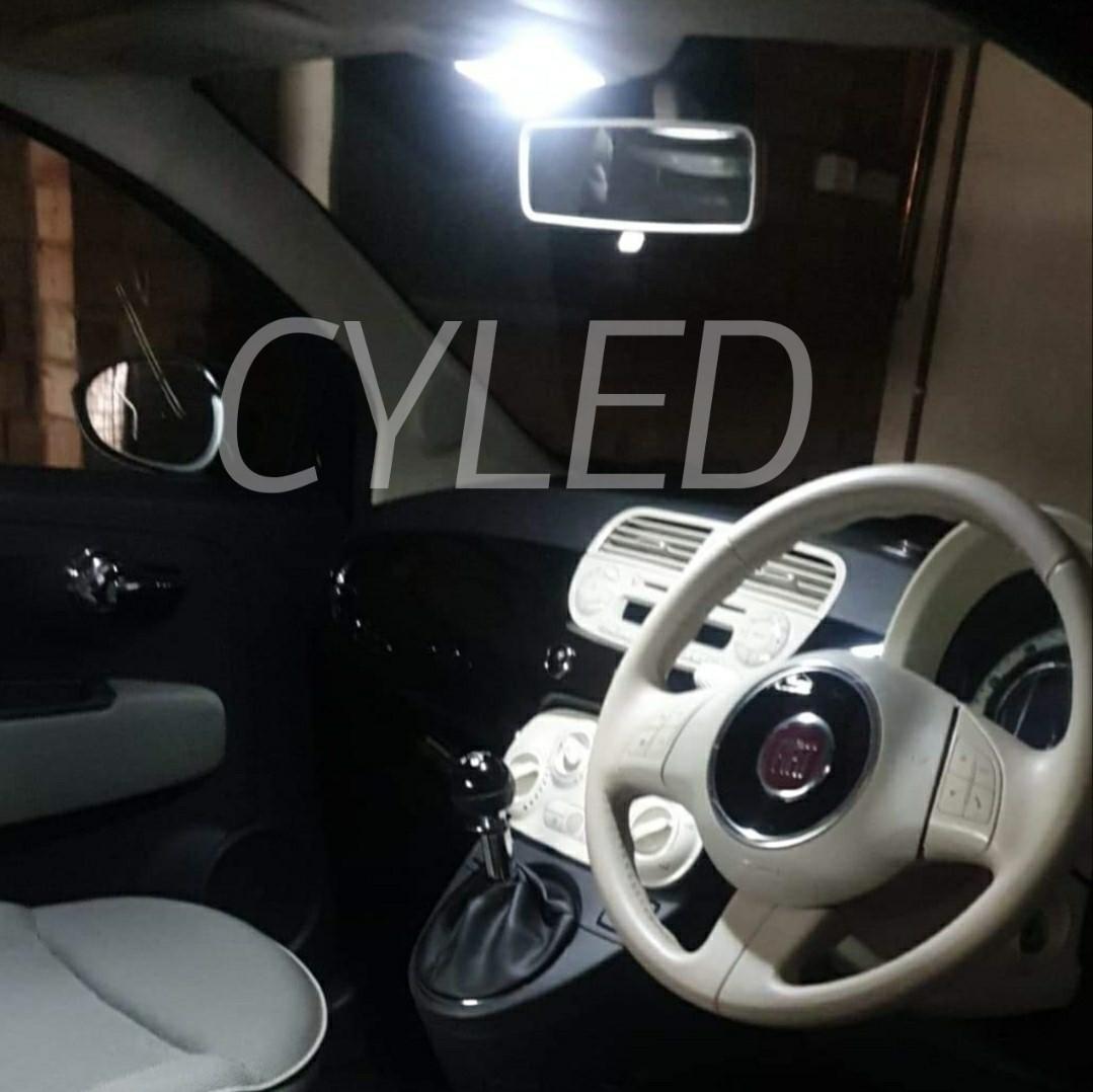 LED Bagagliaio Bravo Anteriore Posteriore Kit LED Interni Per Fiat Bravo - Luce Bianca 6000K, Plug-and-play, Senza Errori CANBUS - Anteriore, Posteriore E Bagagliaio Luci Bagagliaio LED