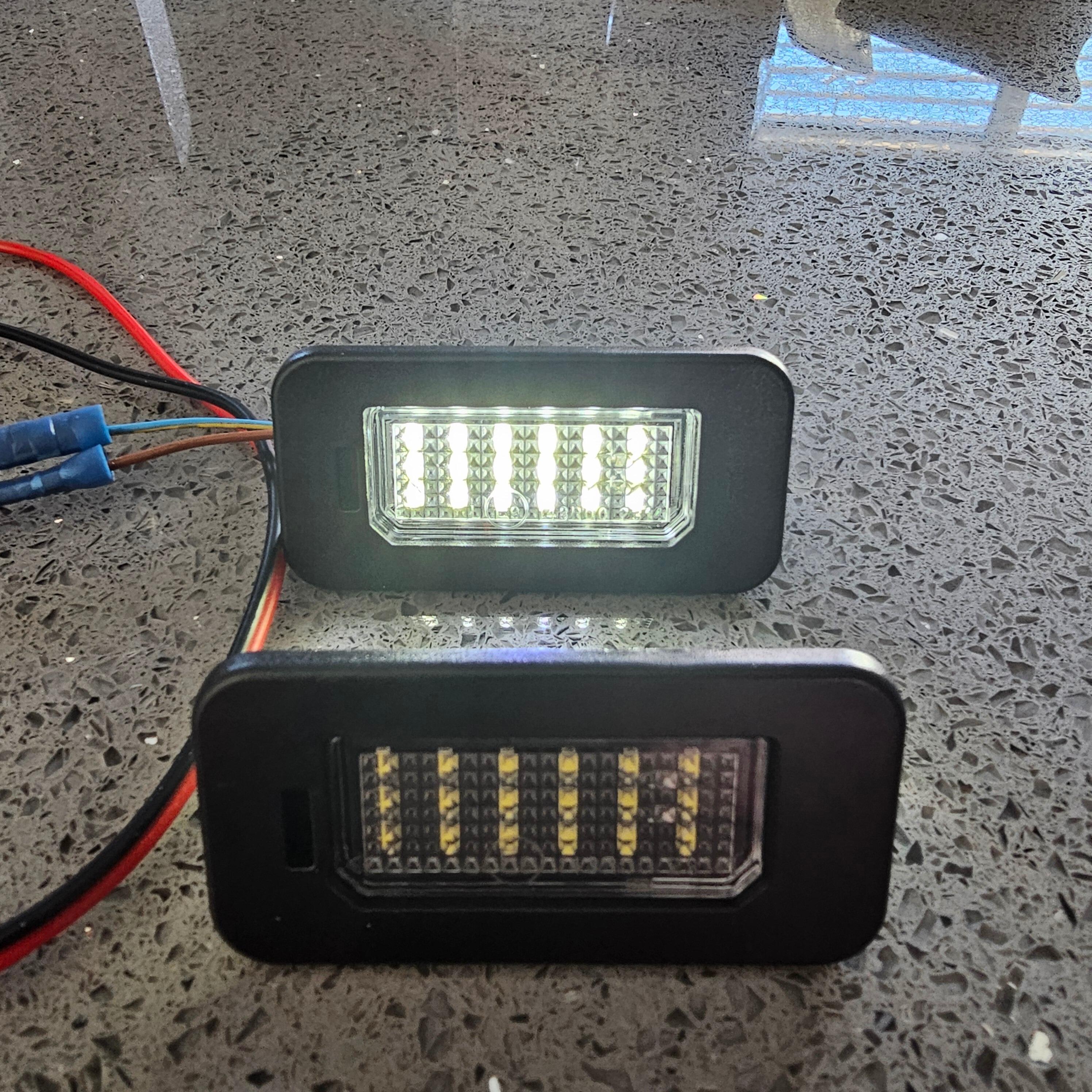 Feux Plaque D'immatriculation LED Alfa Romeo Giulia Stelvio | 6000K - 2 Pièces | Remplace 50532562, 68301170AA - 14