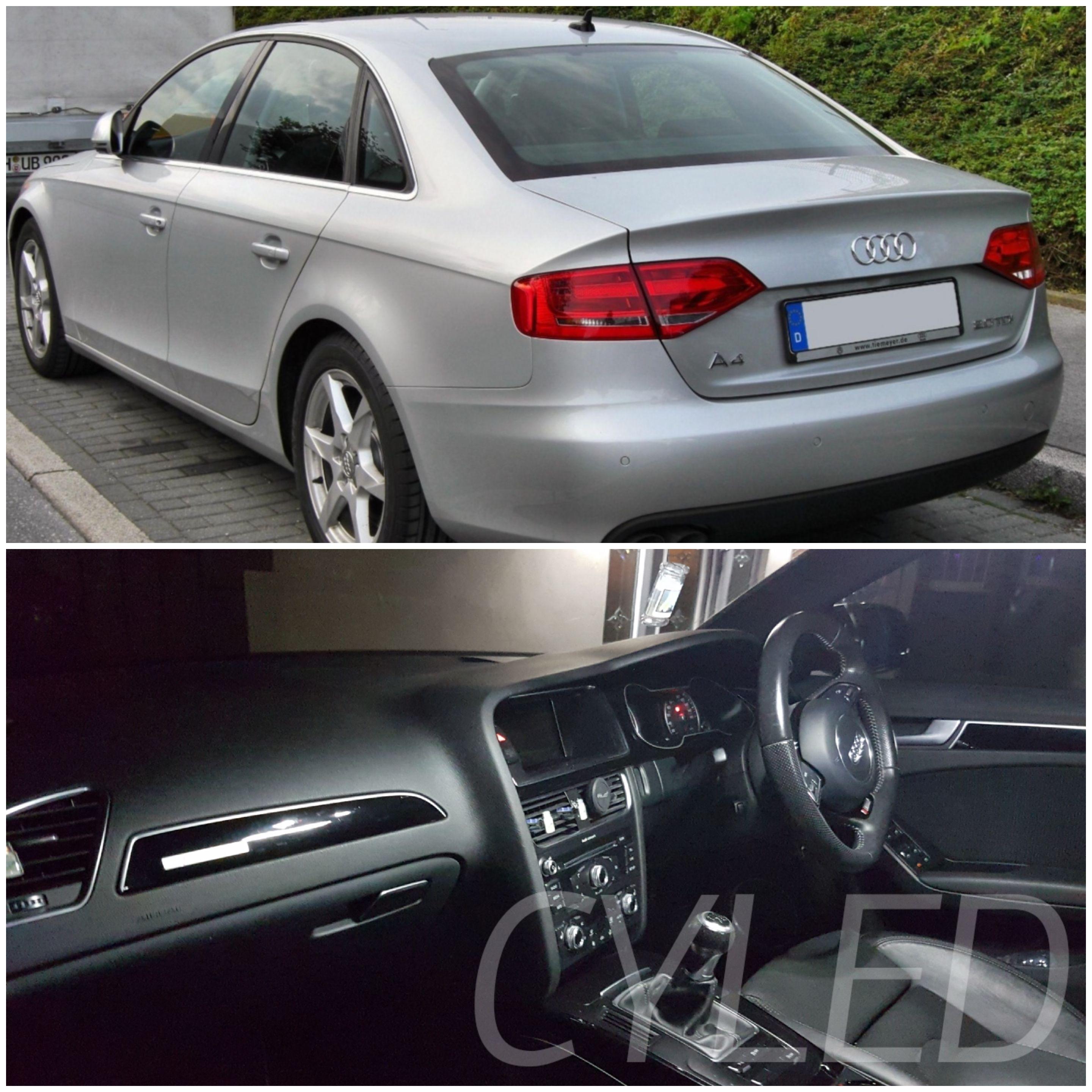 Audi A4 B8 & B8.5 interior LED kit 6000K White L@@K.