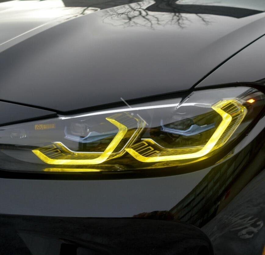 M4 Led BMW G22 M4 Yellow LED DRL for CSL Laser type headlights x4 modules L@@K