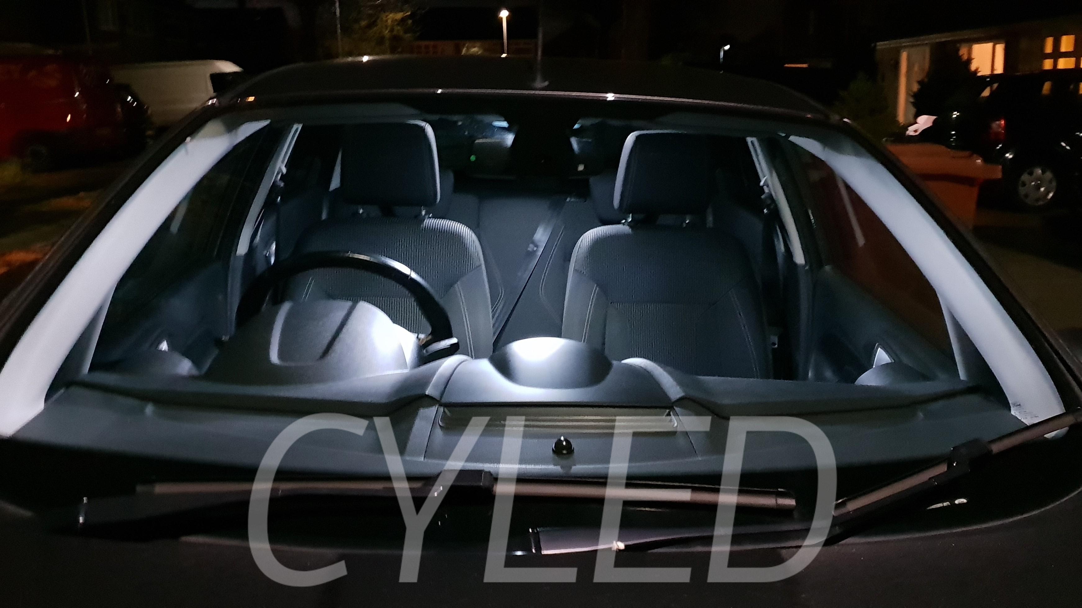 Ford Fiesta MK7 interior LED kit 6000k White LK Ford Fiesta MK7 interior LED kit 6000k White LK