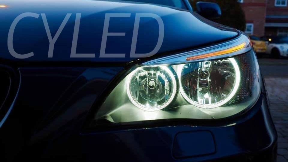 BMW E60 E61 Pre-Lci LED XENON BRIGHT WHITE SideLight Angel Eyes