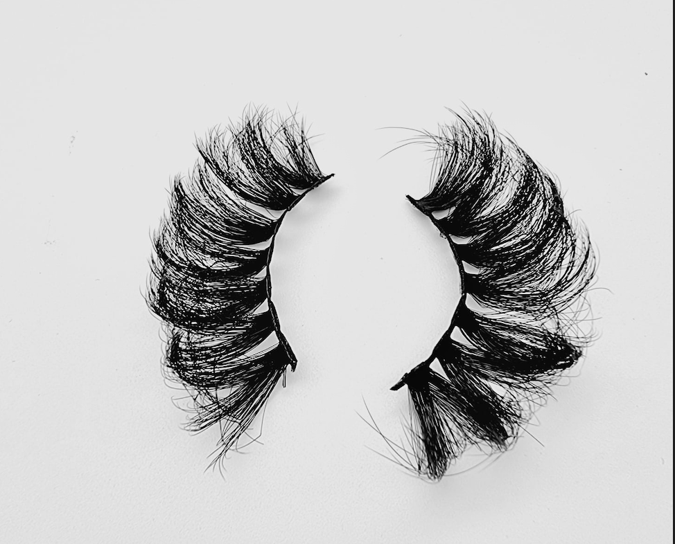 A pair of high-impact faux mink false lashes from our 'Oh Darling Collection'