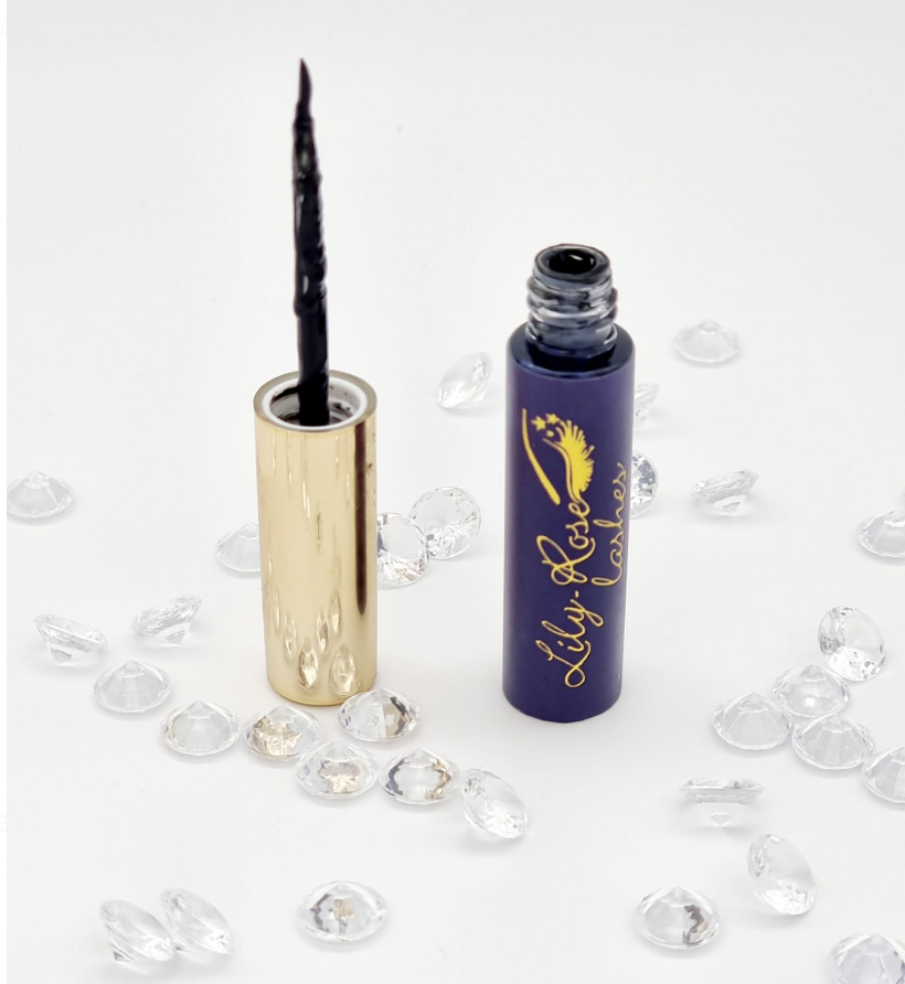 Our Eyelash glue is of high quality black in colour and sticky, it is quick drying.   Removal - Any make up removal will remove our Lash adhesive from the eyes with care giving your lashes a longer life span