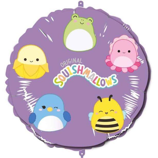 An 18' uninflated Squishmallows foil balloon