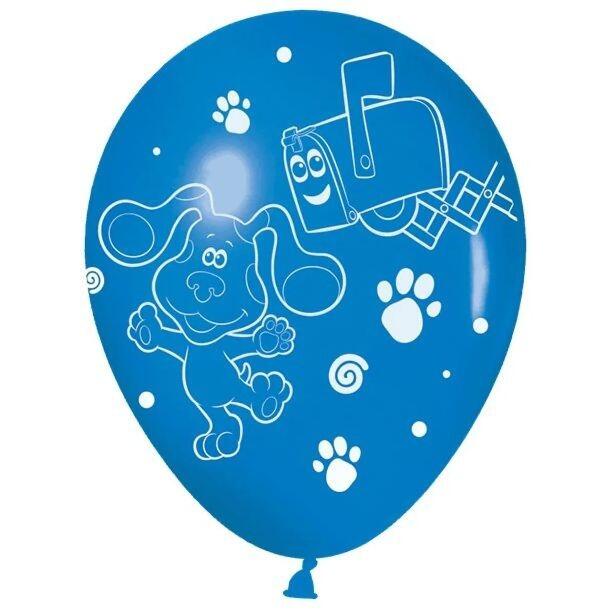 The blue latex balloon image from the Blue's Clues latex balloon pack
