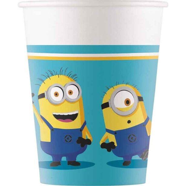 Pack of 8 Despicable Me and the Minions paper cups